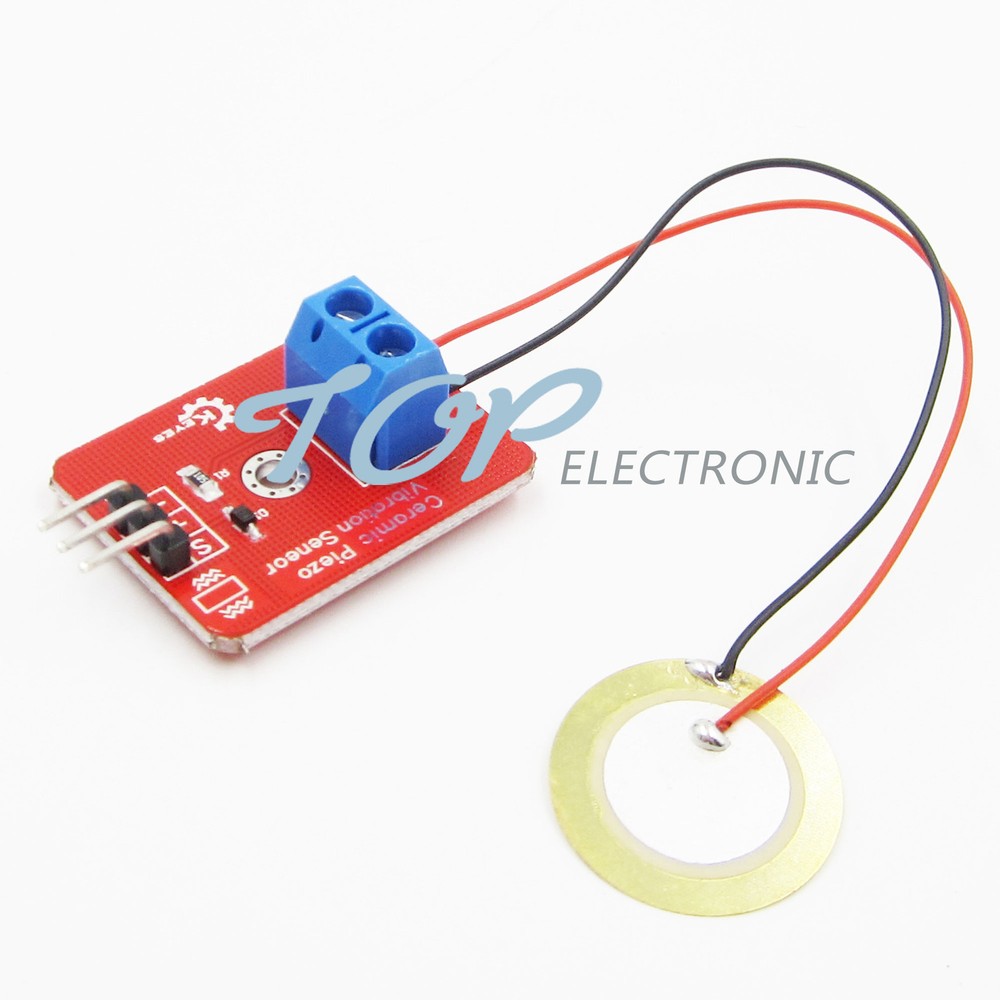 NEW Analog Vibration Piezoelectricity Ceramic Piezo Sensor For Arduino