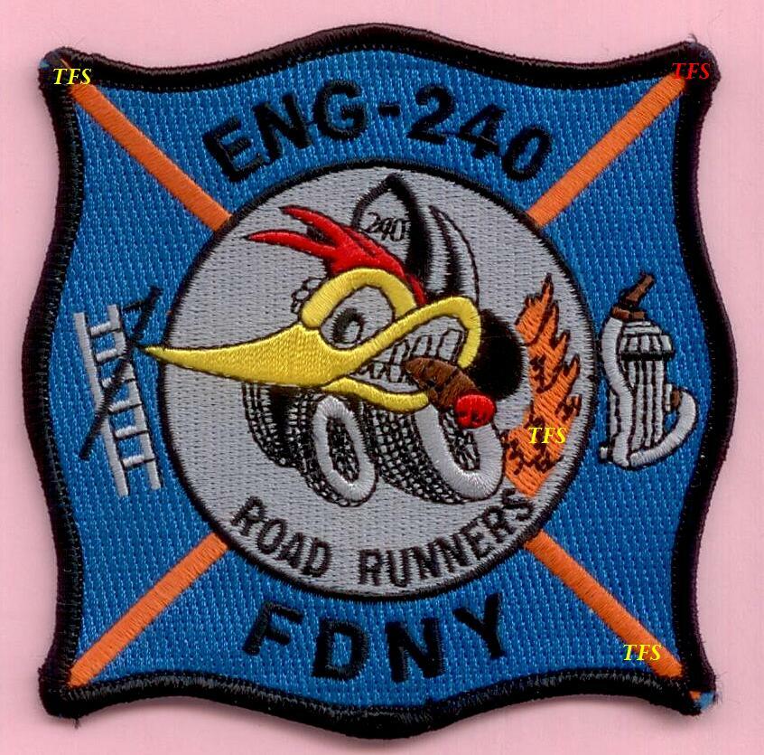 New York City Fire Dept Engine 240 Patch Road Runners