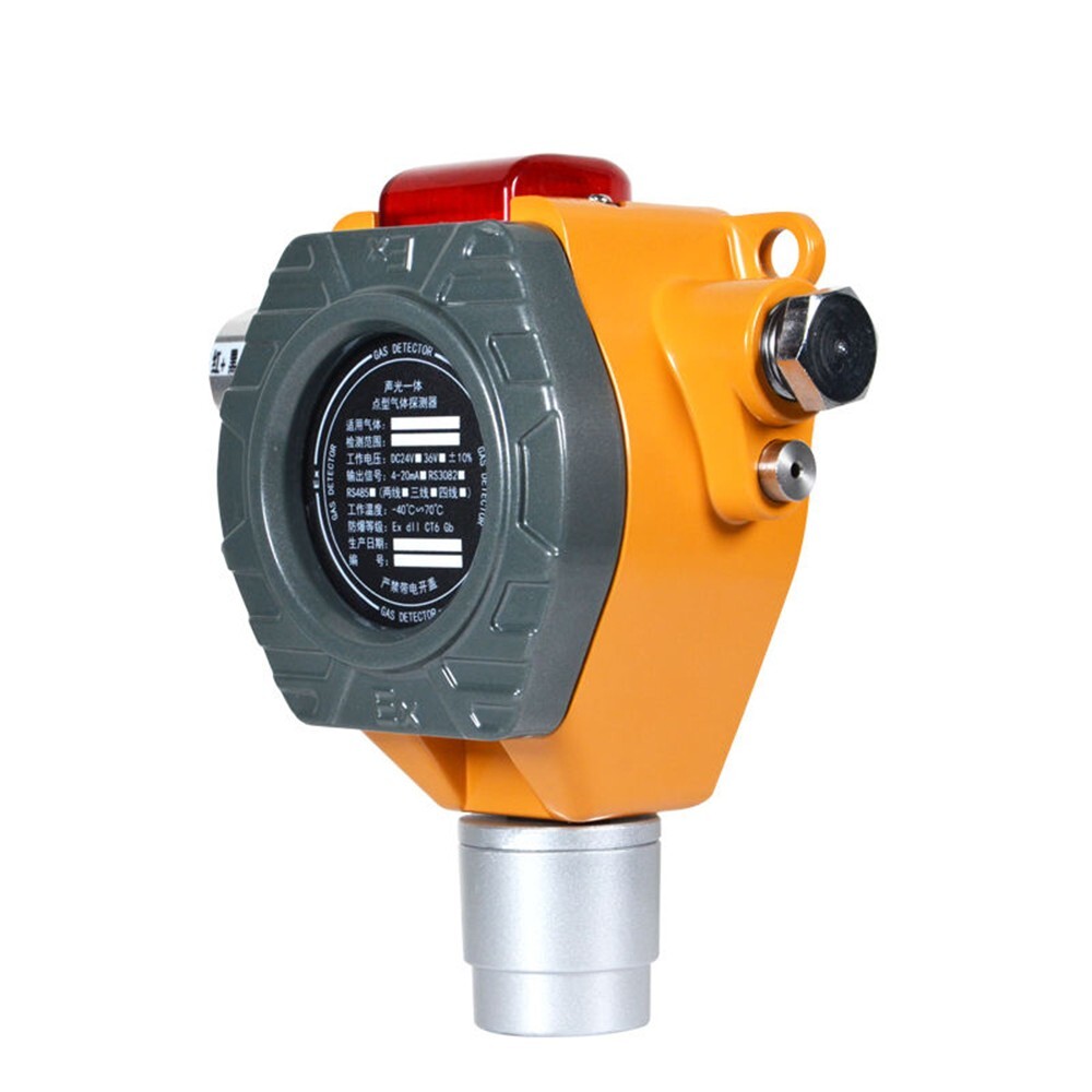 H2S Detector Fixed Hydrogen Sulfide Gas Detector with 0-100PPM Flame-proof Type