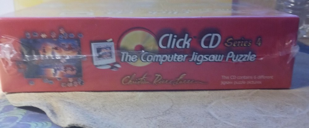 Brand New Sealed Click CD The Computer Jigsaw Puzzle