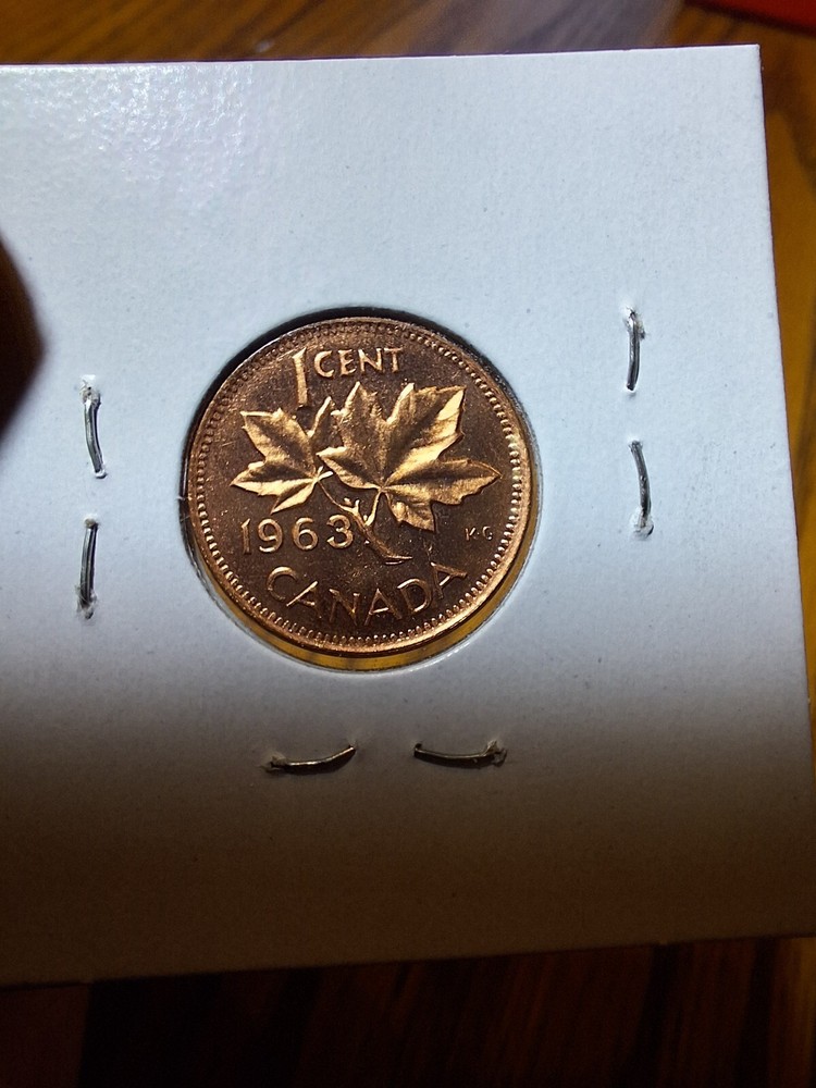 1963 Canada Copper Cent