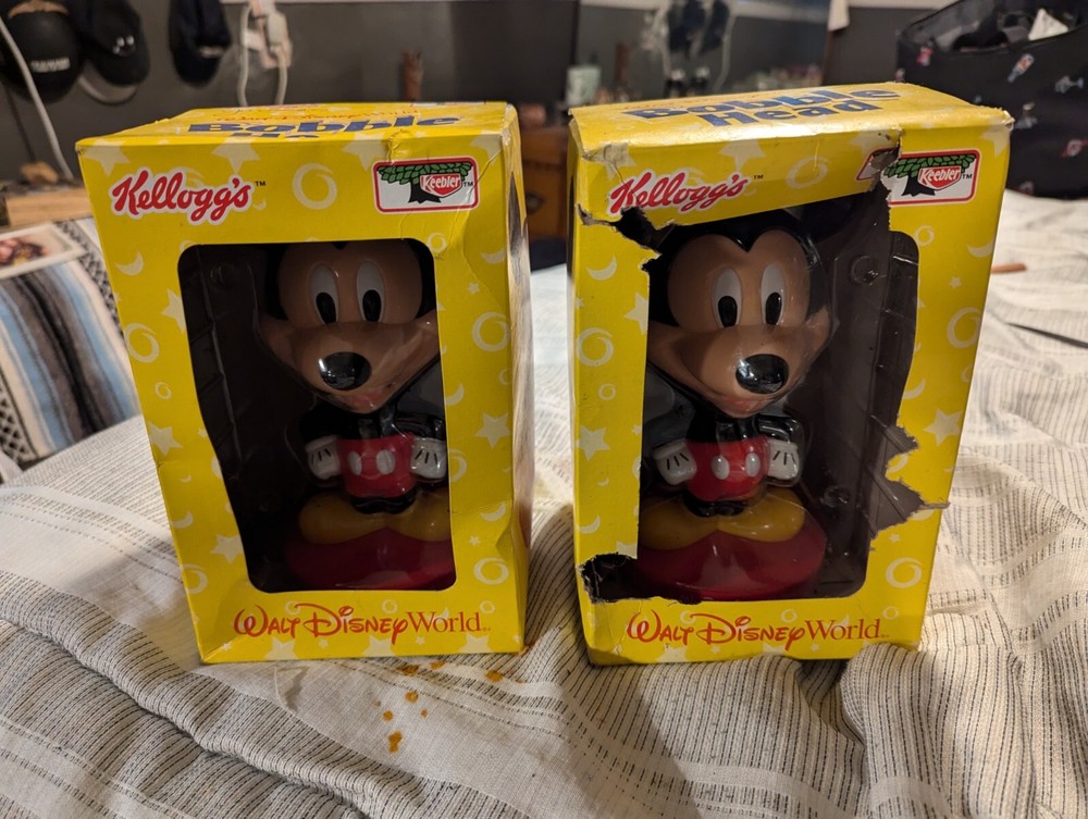 mickey mouse bobblehead vintage