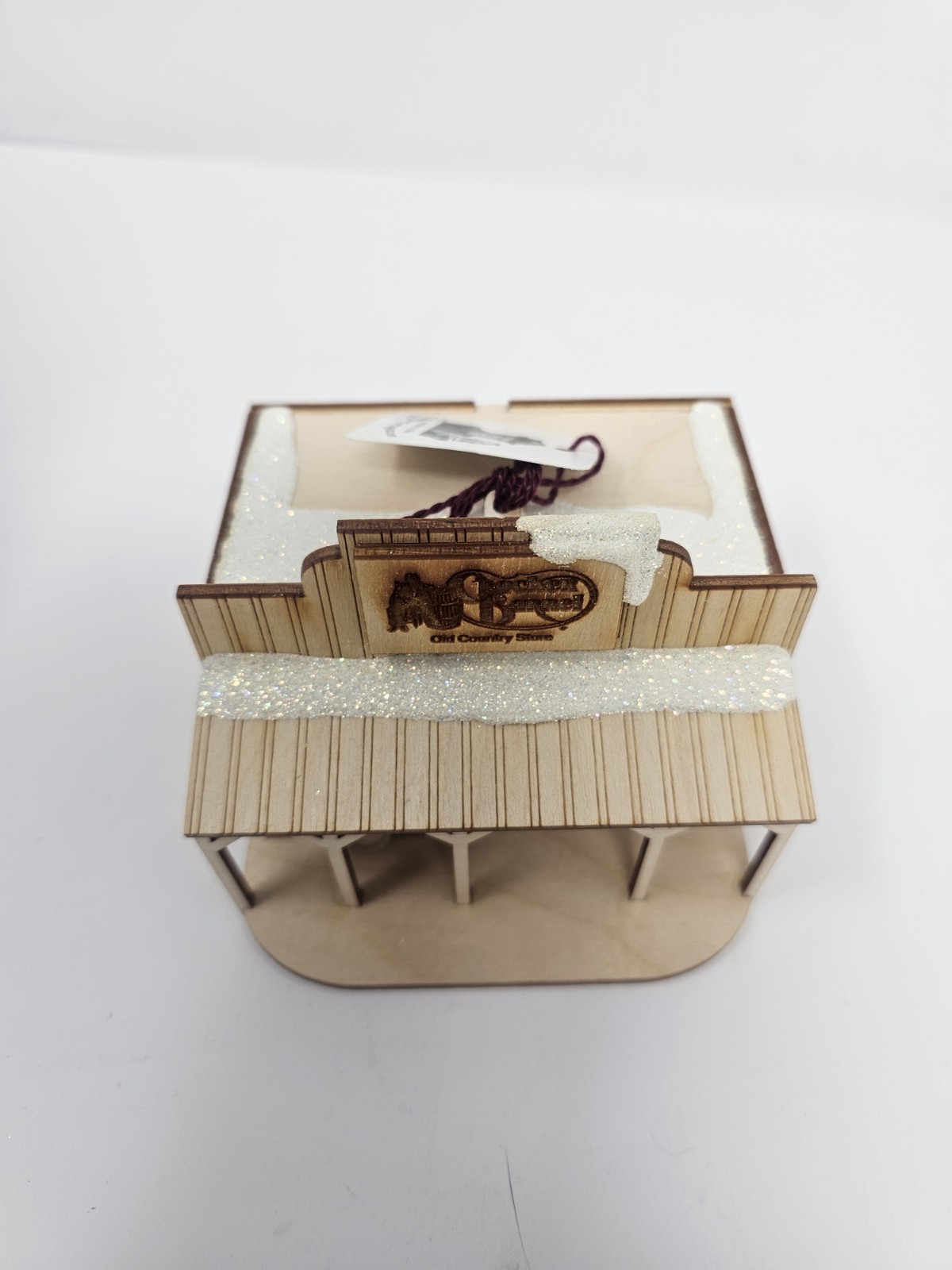 CRACKER BARREL GINGER COTTAGES WOODEN ORNAMENT CHRISTMAS OLD COUNTRY STORE