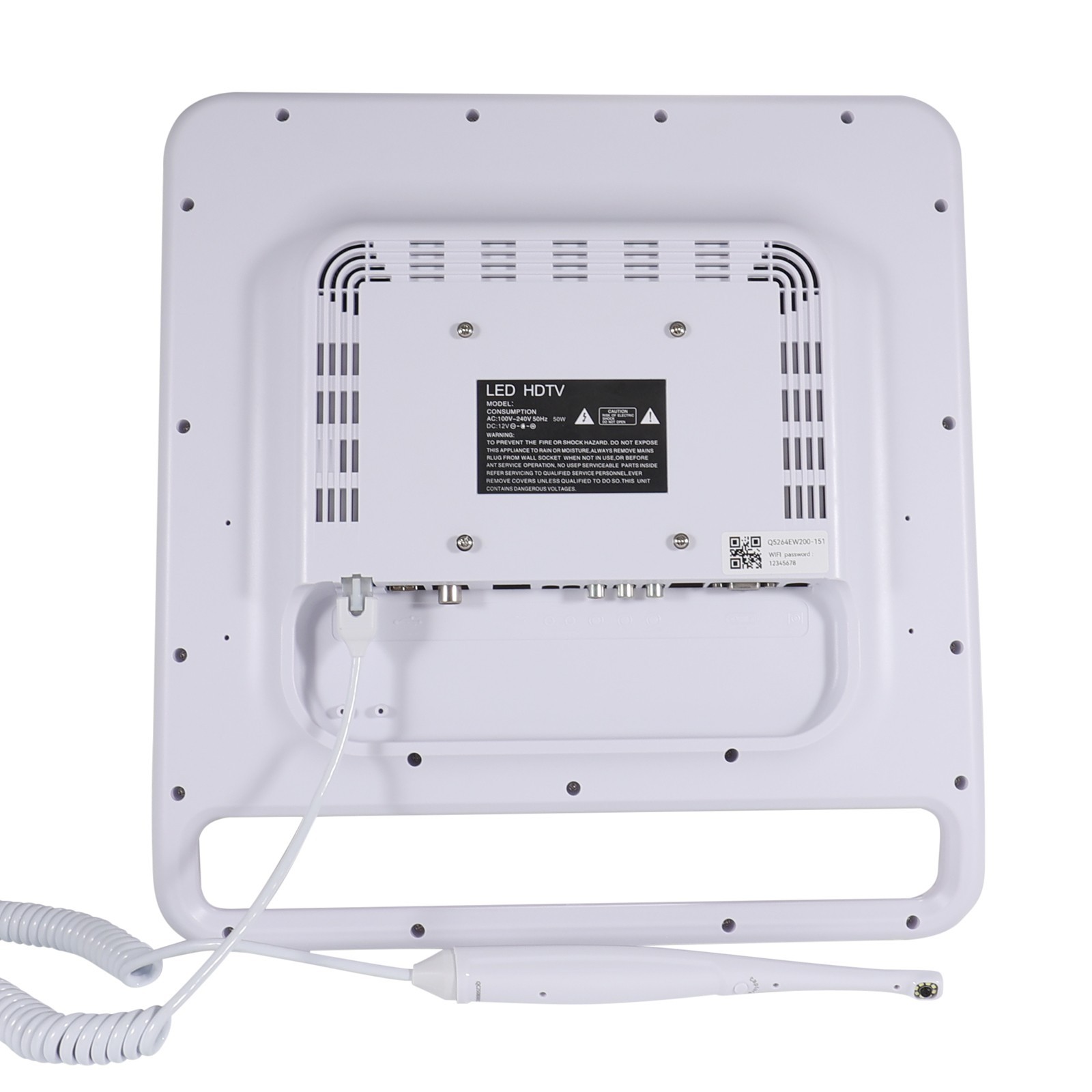 All-in-One Dental Intraoral Camera System HD 17 Inch Monitor & Steel Holder