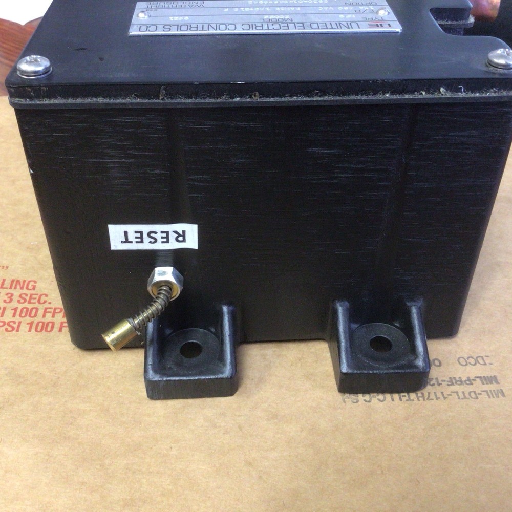 United Electric Controls Pressure Switch TYPE NF9 MODEL 20022