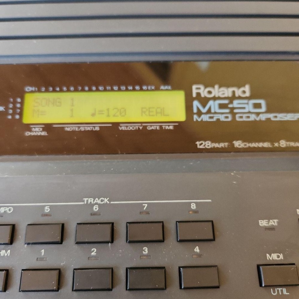 Roland MICRO COMPOSER Sequencer MC-50 Operation USED JAPAN