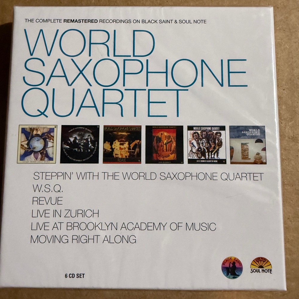 World Saxophone Quartet Complete Remastered Recordings 2012 6CD Jazz
