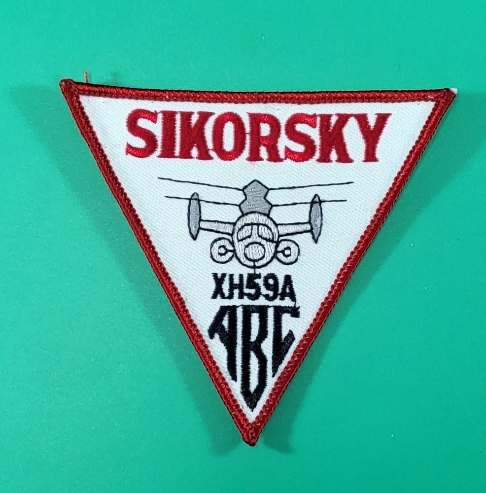 Sikorsky XH59A ABC Patch Advancing Blade Concept