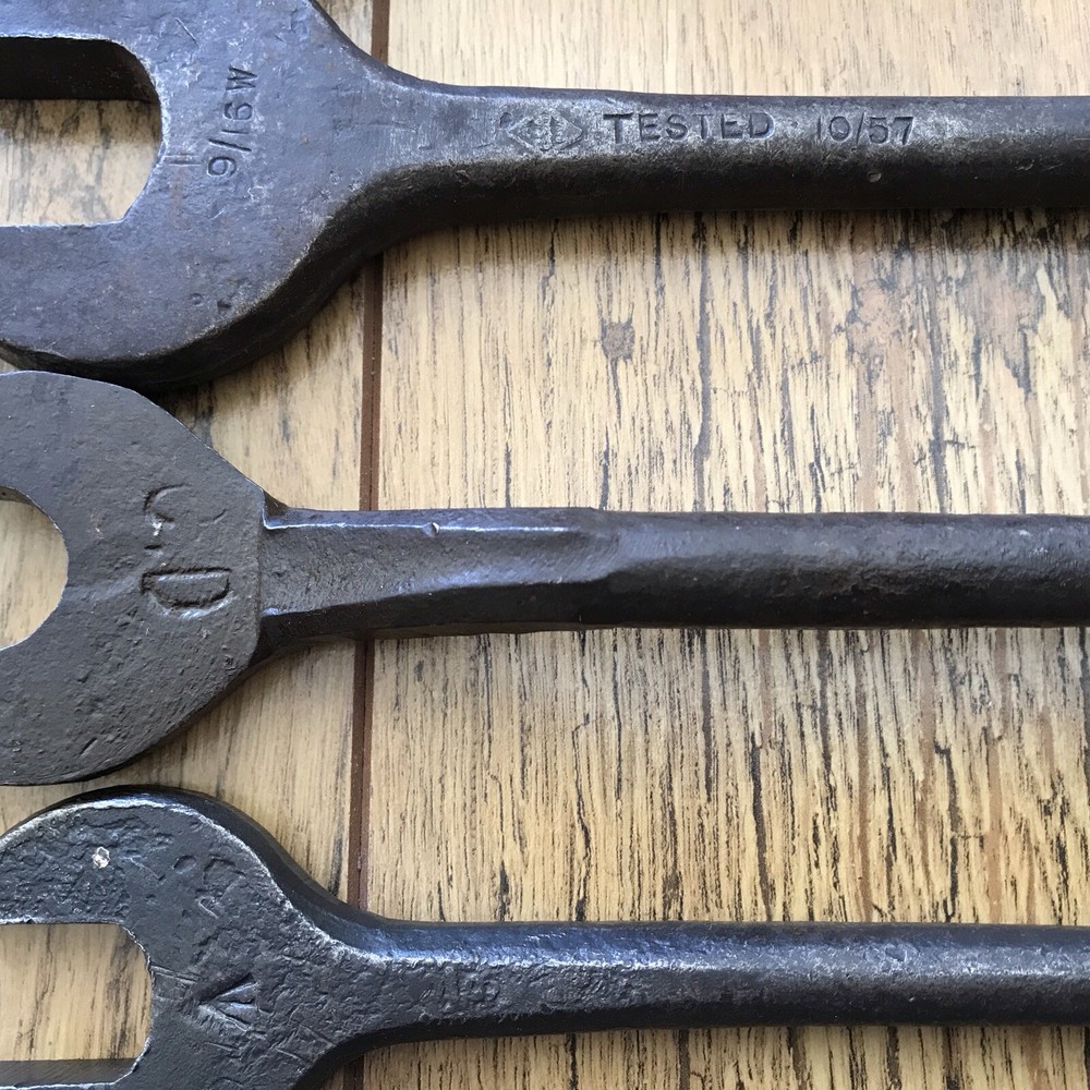 5 Vintage Podger Spanners.