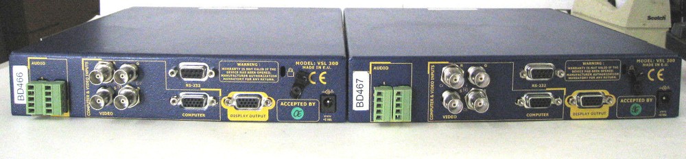 Analog Way V-Scale-C Scaler w/ Universal RGBS Computer with Audio
