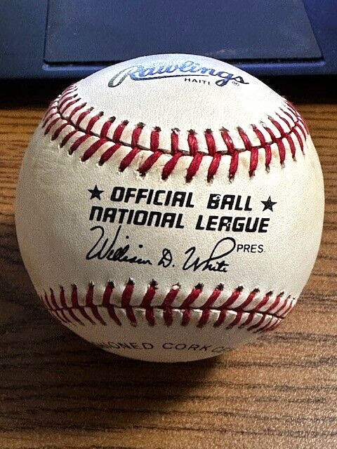 JOHN ERICKS 3 SIGNED AUTOGRAPHED ONL BASEBALL! Pirates!