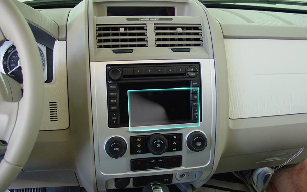 Crystal Clear Screen Protector for 2012 Ford Escape Vehicle Navigation