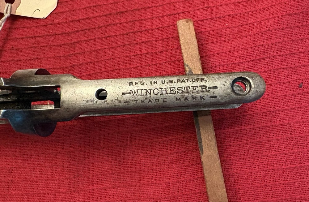 Winchester Model 1890 Upper Tang and Trigger Guard - c1910
