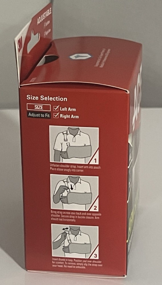 ACE Arm Sling Adjustable Padded Shoulder Strap New Left Right Arm