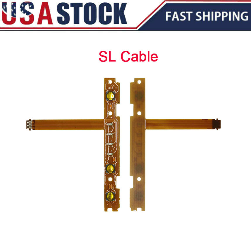 SL + SR Sync Button Key LED Lights Flex Cable Ribbon For Nintendo Switch Joy-Con