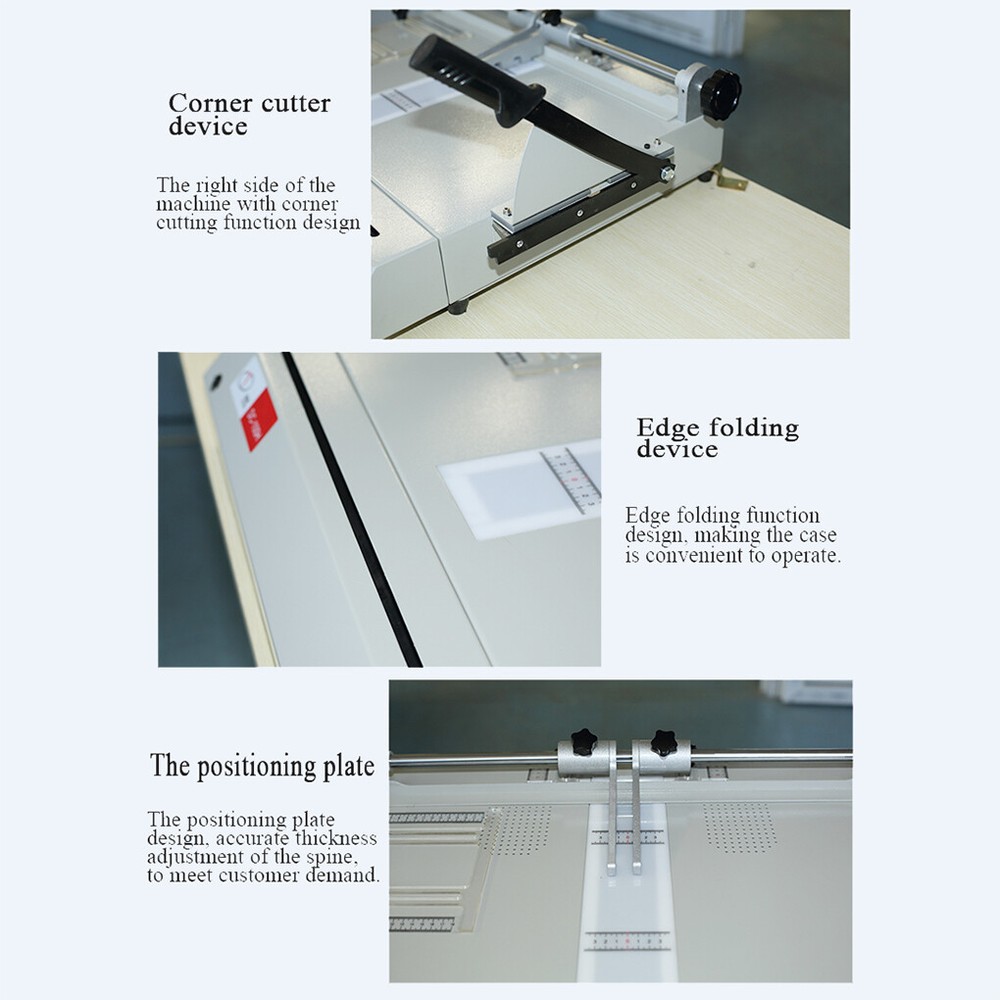 Hardback Hardbound Making Machine A4 Size Hard Cover Case Maker Machine Desktop