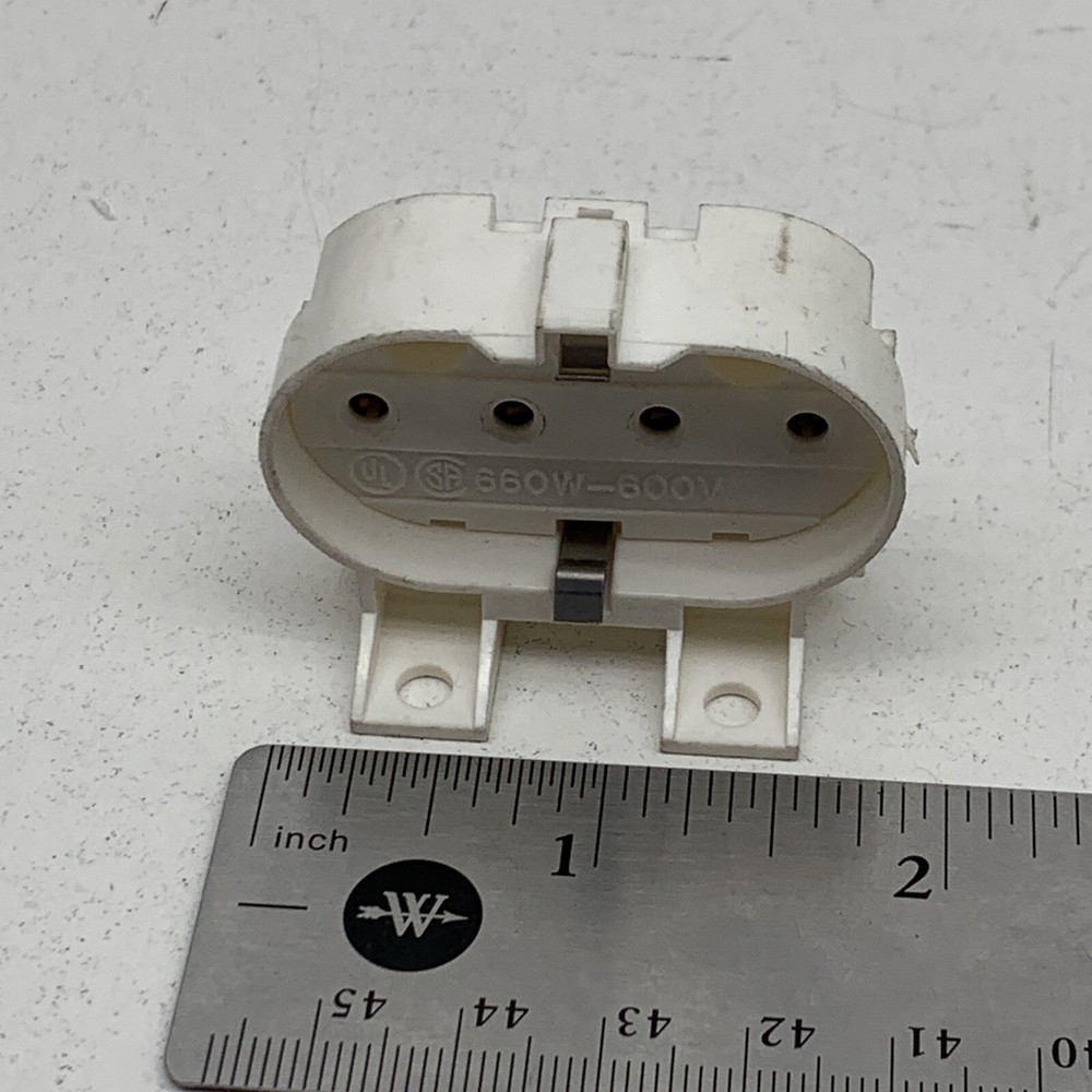 (10-Pack) Leviton 2G11 Base Socket Fluorescent Lampholder Socket Lateral Mount