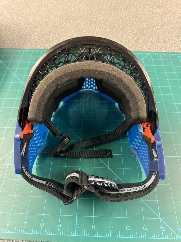 CRBN ZERO paintball goggle system. PRO Navy. MORE Coverage. MINT!