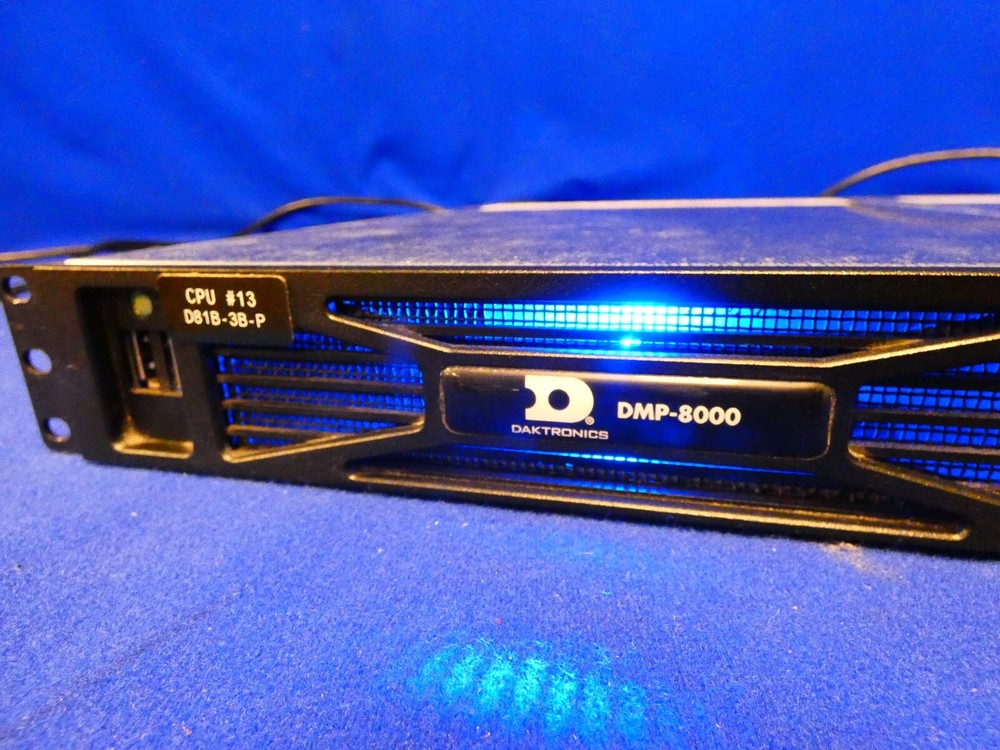 Daktronics DMP-8000 Display Controller Qty 2 ASSY #DA-1292-4020