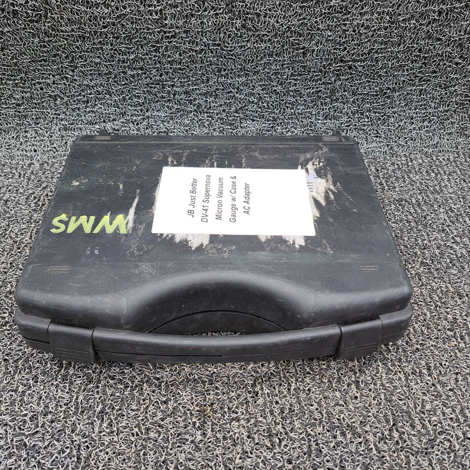 JB Just Better DV-41 Supernova Micron Vacuum Gauge w/ Case & AC Adapter