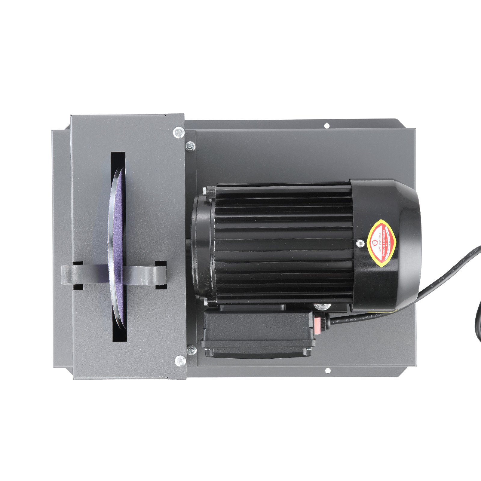 VEVOR Lawn Mower Blade Sharpener 2/3HP 500W with 7-inch Ceramic Grinding Wheel