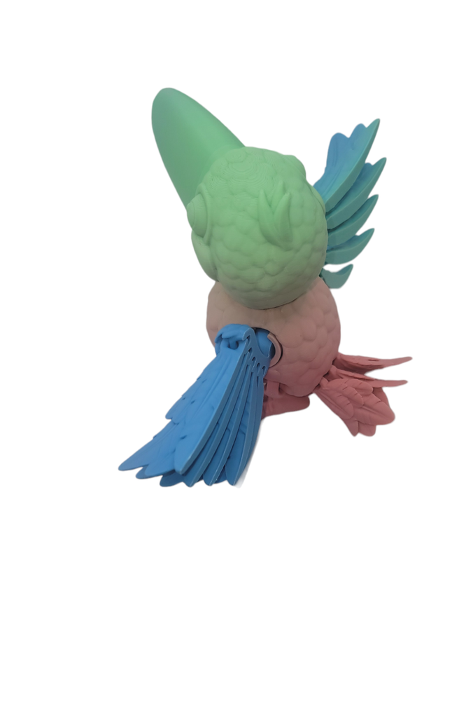 3D Printed Toucan Toy Figurine