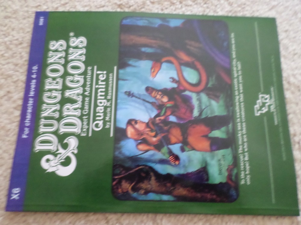 X6 Quagmire !    Dungeons & Dragons   adventure module