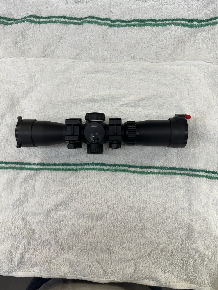 Ten-Point Rangemaster 100 Black Crossbow Scope