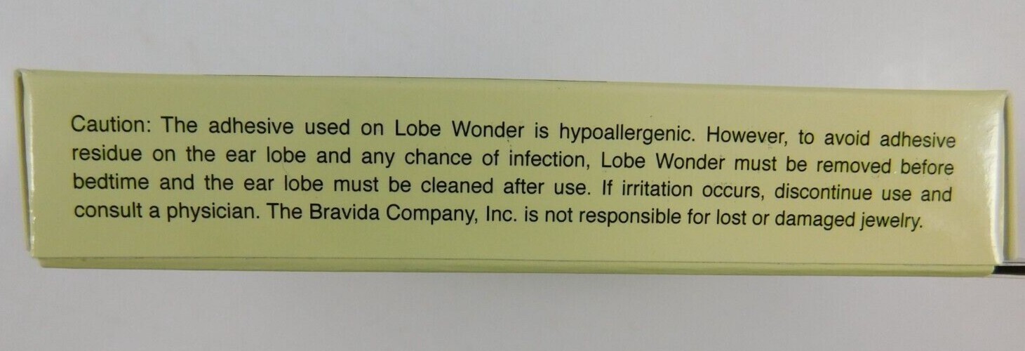 LOBE WONDER Earring Support Patches 60 Lobe Wonder Patches FREE SHIPPING
