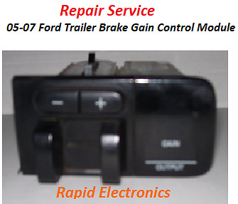 05-07 Ford F250 F350 F450 F550 Trailer Brake Gain Control Module Repair Service