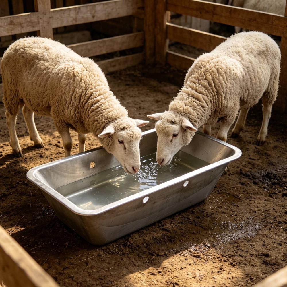 Automatic Livestock Drinker Bowl Easy Installation for Barn