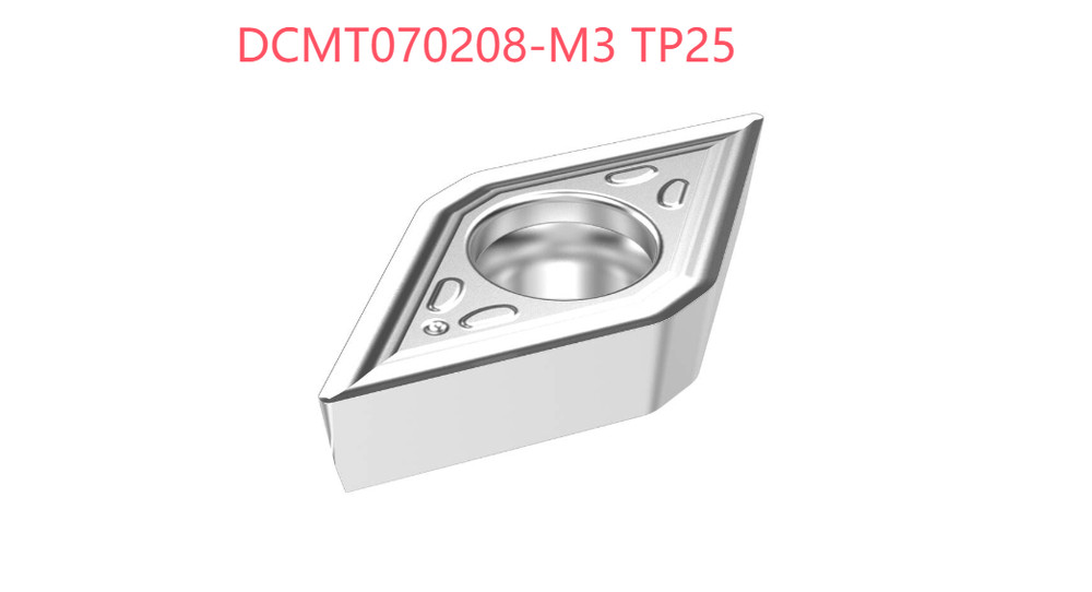 10   PCS  ORIGINAL  INSERTS         DCMT070208-M3 TP25