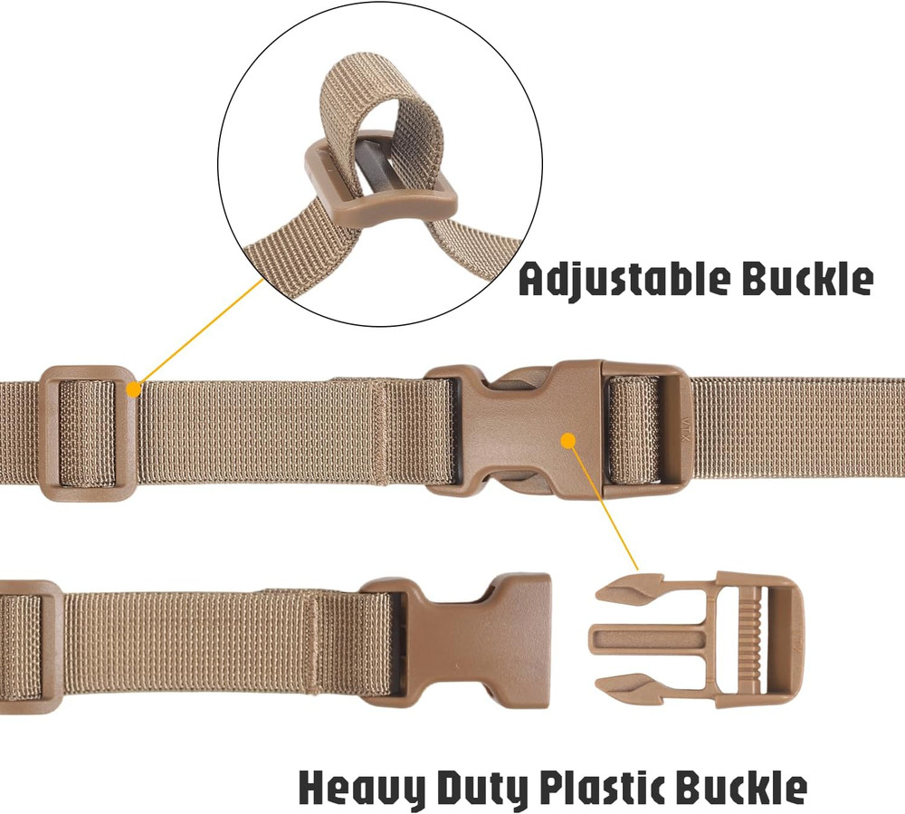 Backpack Accessory Strap Luggage Straps Cover Strap Sleeping Bag Strap with Buck