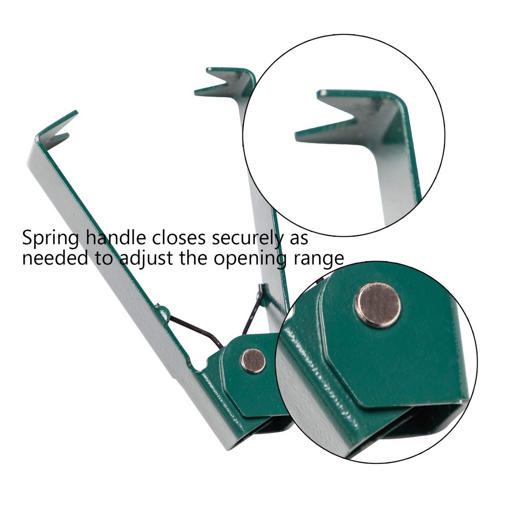 Rose Thorn Stripper Tool, Metal Leaf Tools Green
