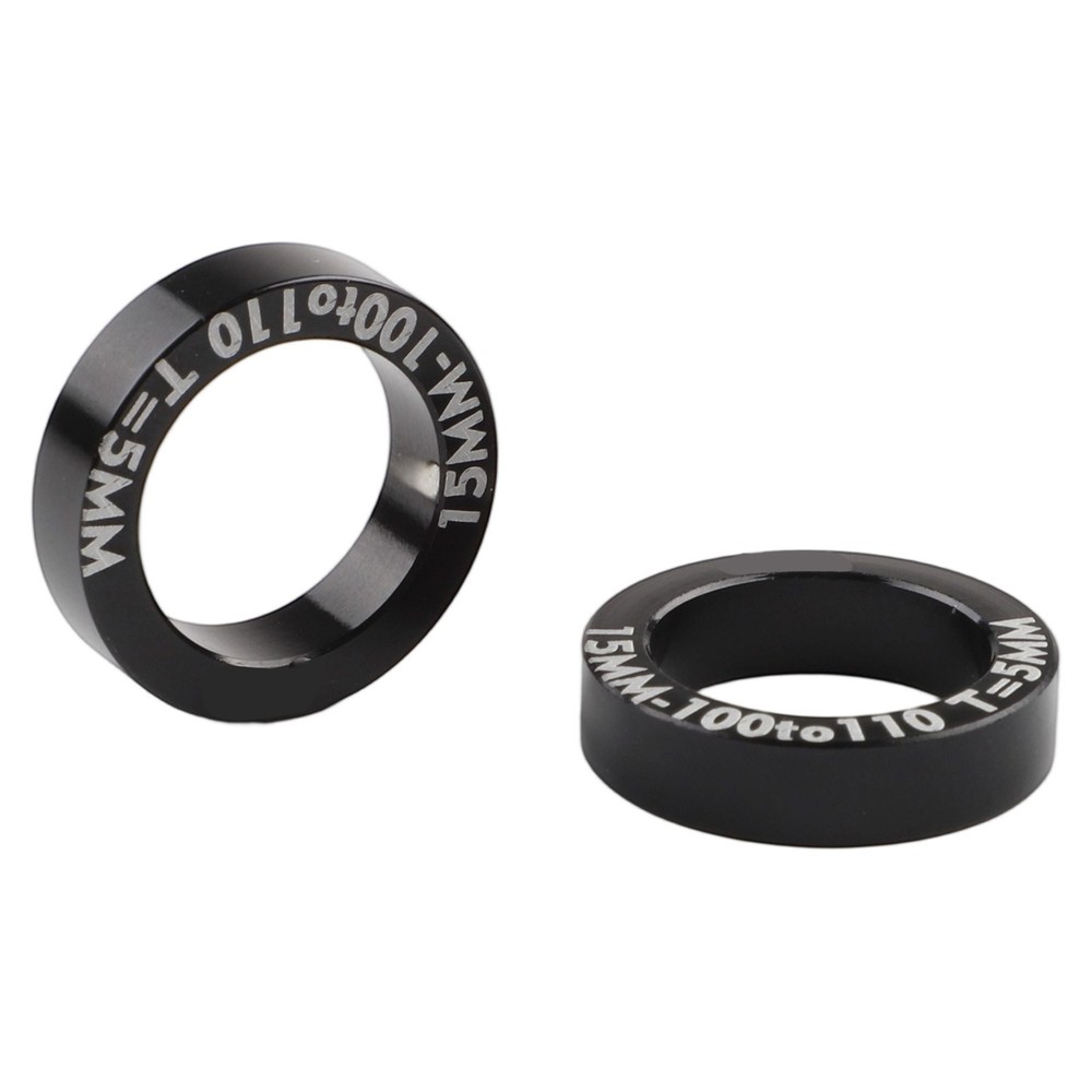 Aluminum Hub Spacers for Bikes 2Pcs Kit for Easy Conversion between Sizes