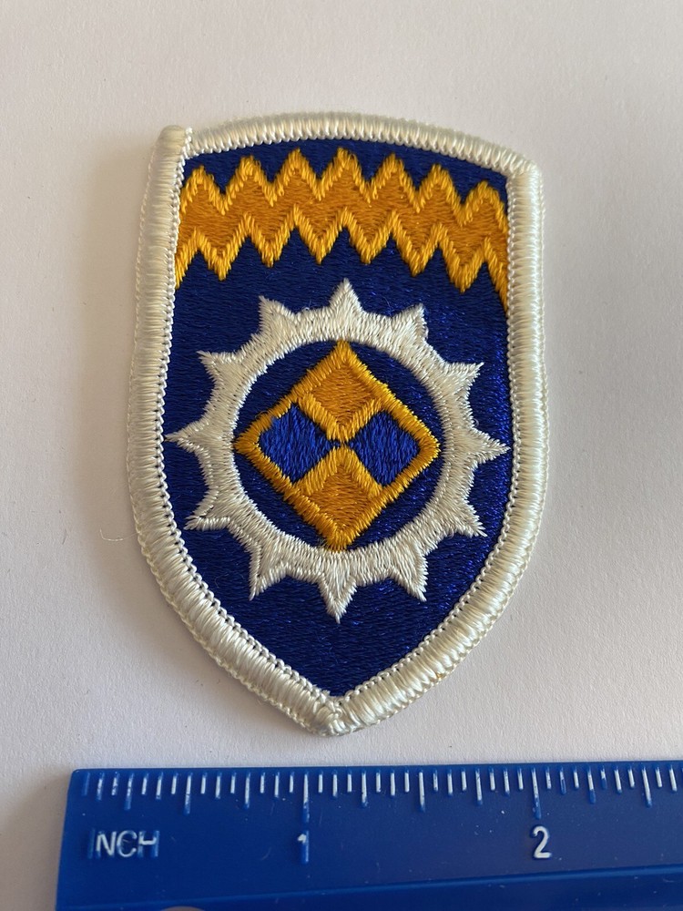US Army Alaska Support Command Patch Full Color Patch INV5426