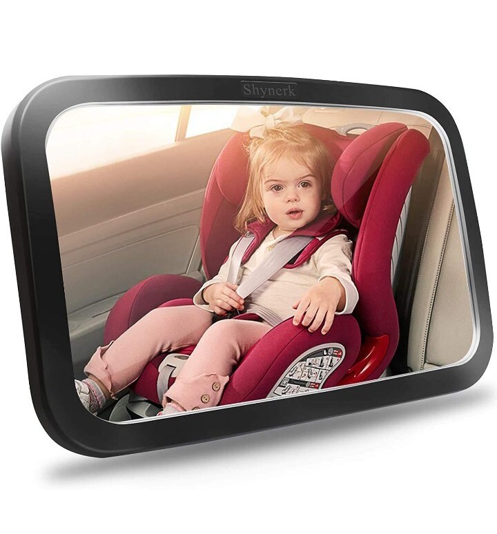 Baby Safety Mirror Adjustable Back Seat View Mirror