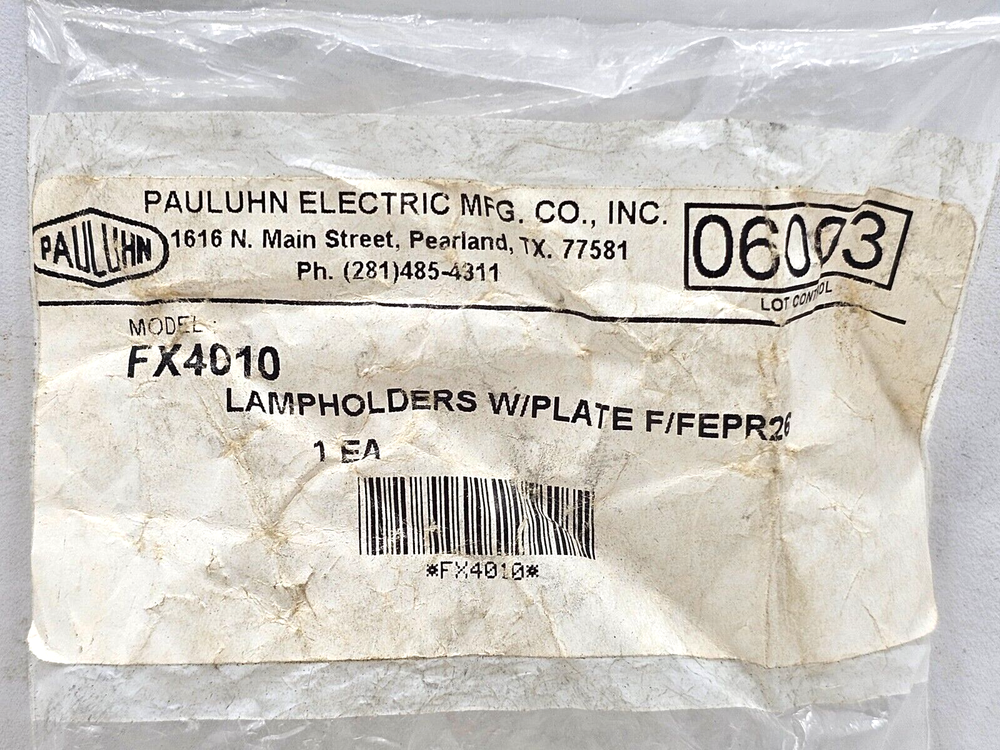 FX4010 PAULUHN LAMP HOLDER