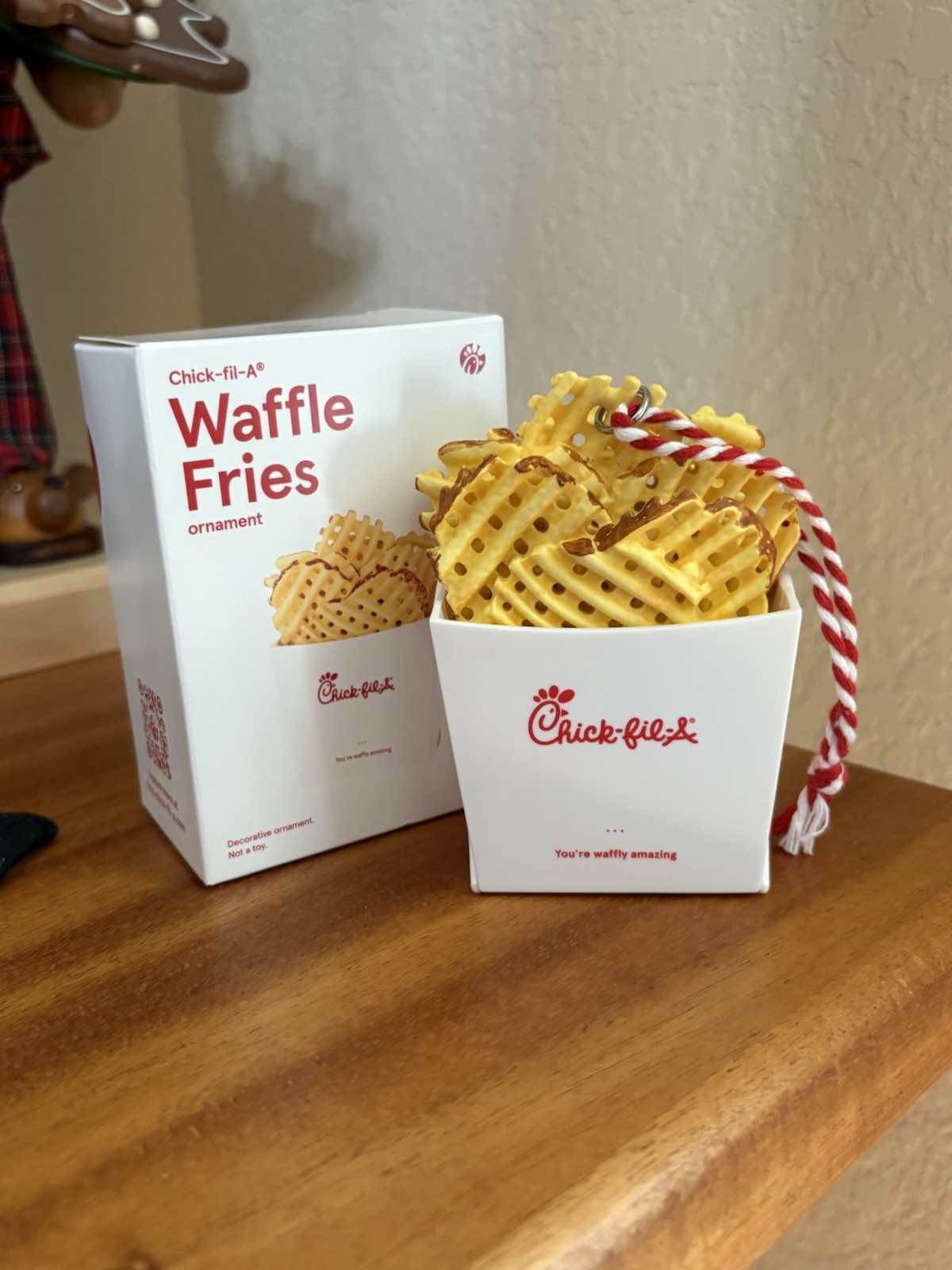 CHICK-FIL-A Christmas 2025 WAFFLE FRIES Ornament