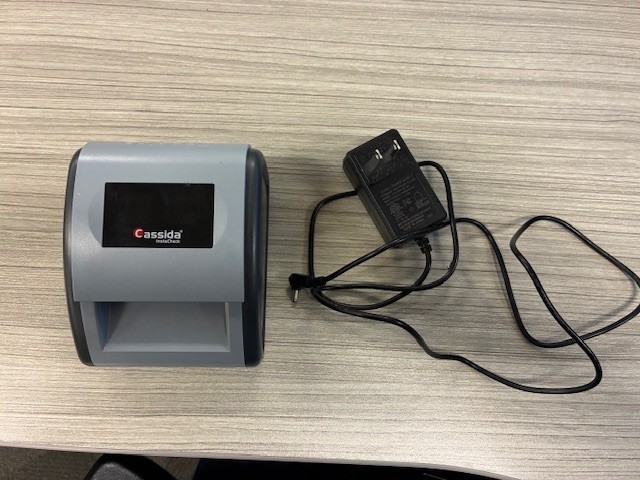 Cassida InstaCheck Automatic Counterfeit Detector.