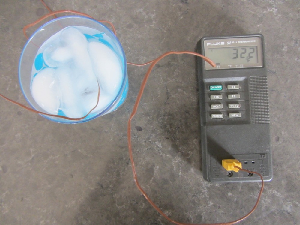 Fluke 52 Digital Thermometer K/J Dual Input