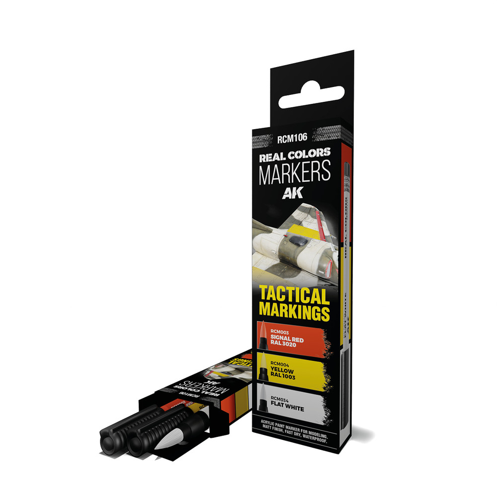AK Interactive: Real Color Markers: Tactical Markings