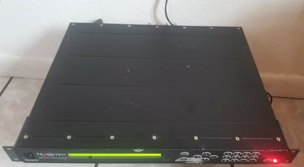 Used Nucomm TDR4022 DVB Satellite video receiver