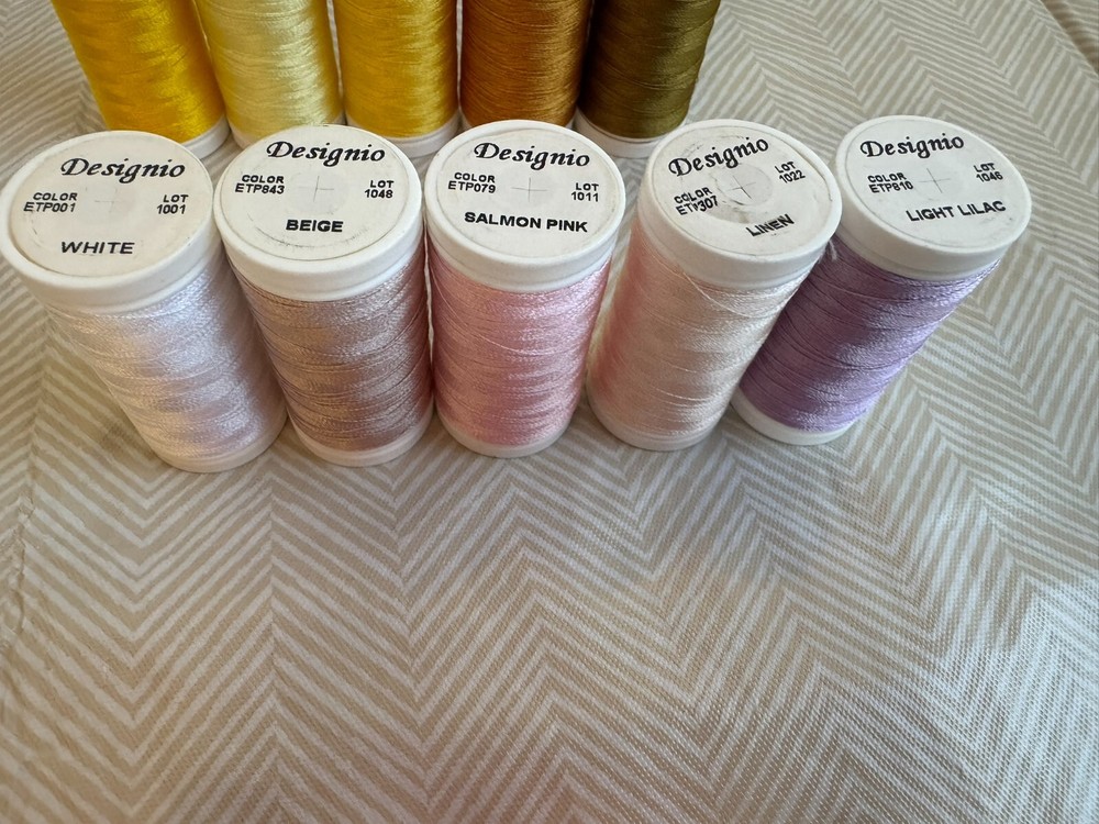 Designio Embroidery Thread, 50 Spools