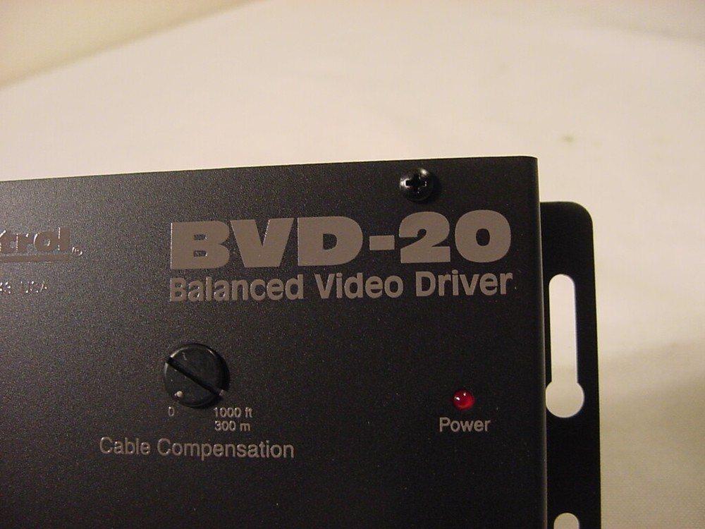 AUDIO CONTROL BALANCED VIDEO DRIVER BVD-20