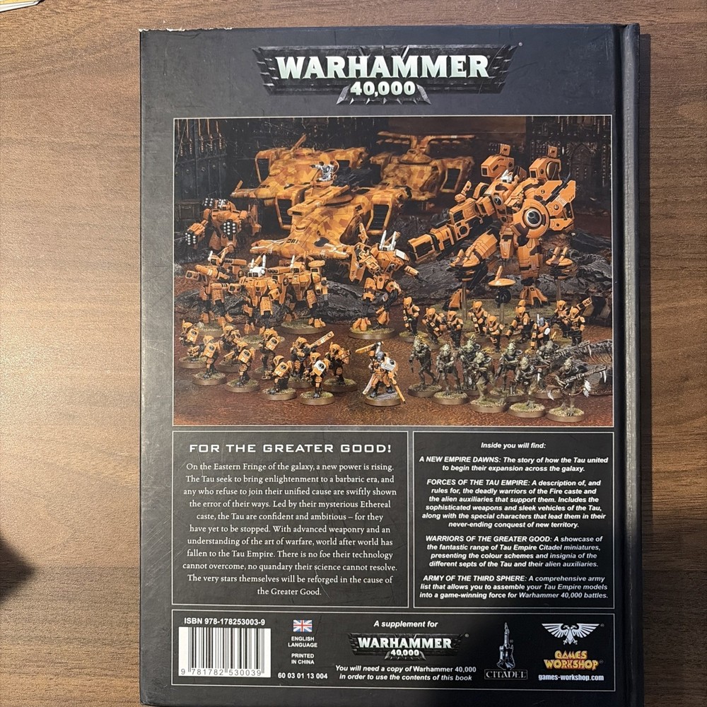 40k Tau Empire Codex | 2012 | Games Workshop