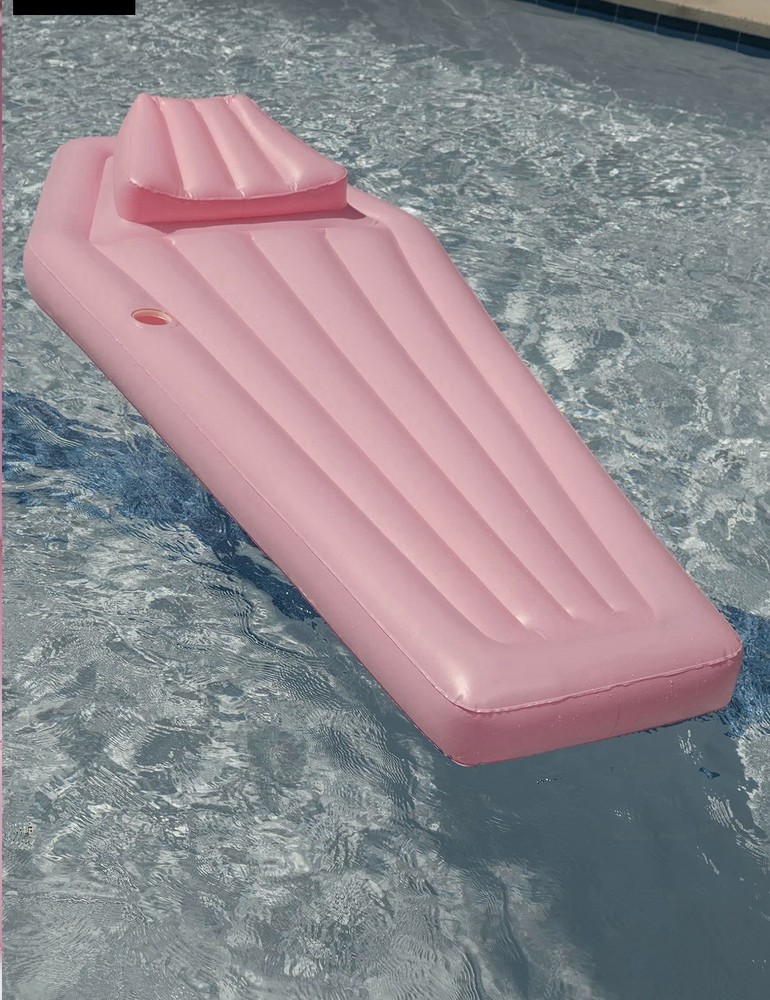 Coffin Pool Float