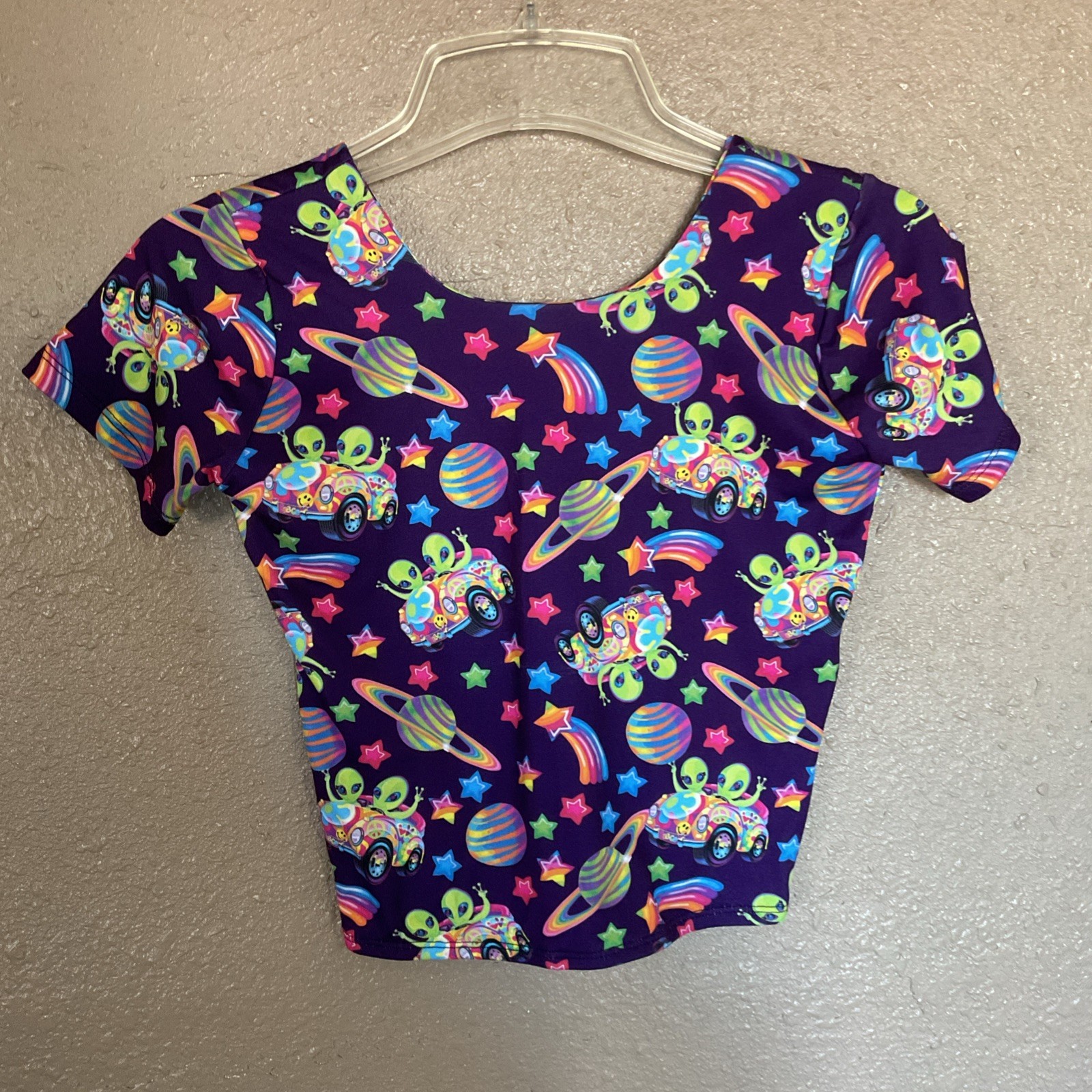 Lisa Frank Zoomer & Zorbit Crop Top “See Description”