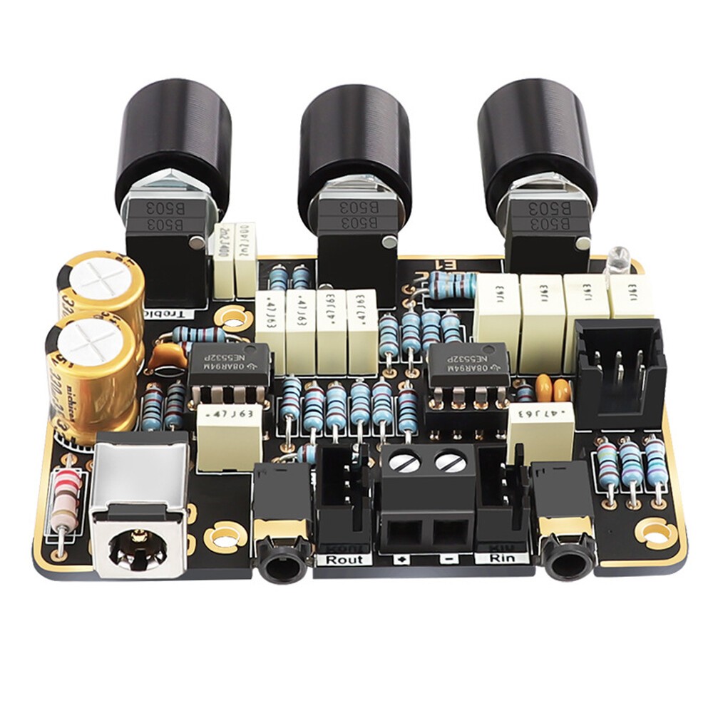 NE5532 Active Filtering and Tuning Board Universal Dual Operational Amplifier