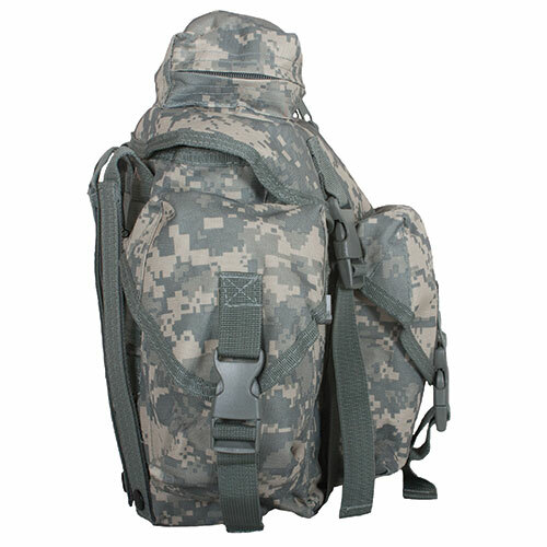 NEW Tactical Military Style Recon Mission 6 Compt MOLLE Butt Pack OD OLIVE GREEN